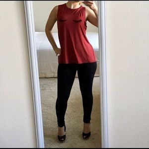 SOLD‼️  BCBG-  barn red tank top